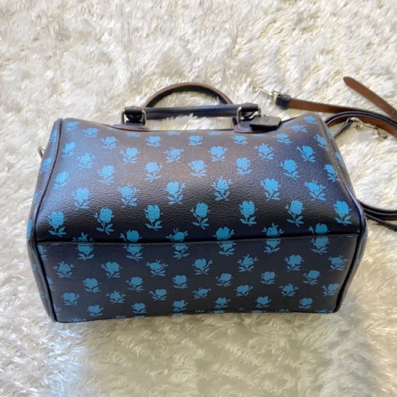 Coach Mini Bennett Crossbody Satchel Badlands Floral Print - Picture 6 of 16
